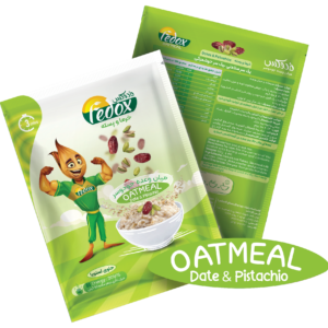 OATMEAL Dates and Pistachio Flavor