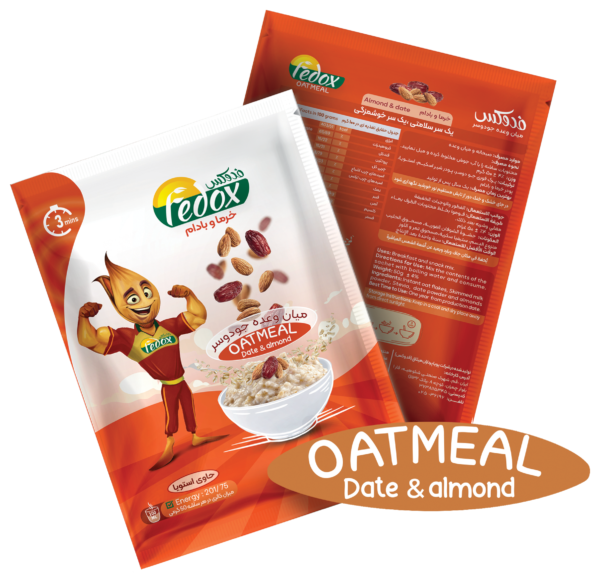 OATMEAL Dates and Almond Flavor - Discover the Best Organic Instant Oatmeal